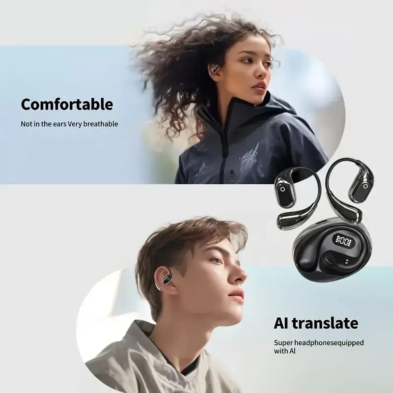 Audífonos traductores instantáneos XG99 - 144 Idiomas - bluetooth 5.3