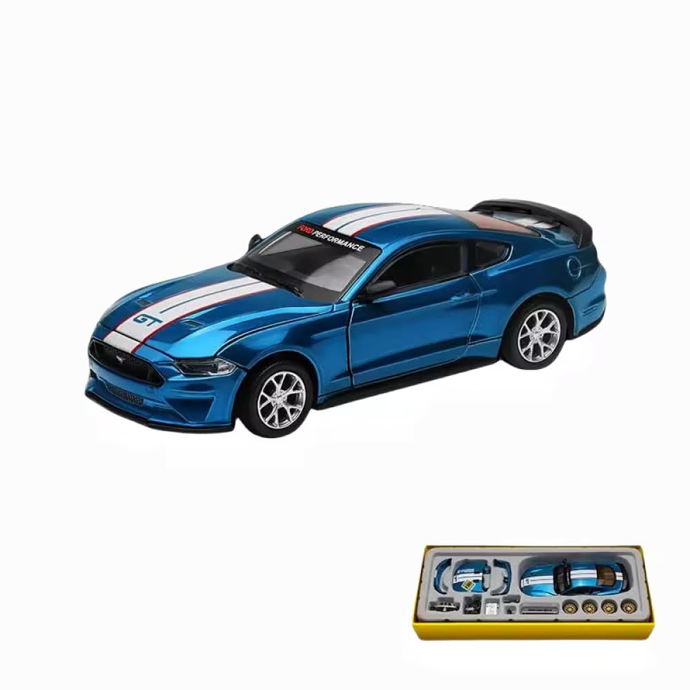 Auto  colección ford mustang gt 2018 car Tuning 1:42