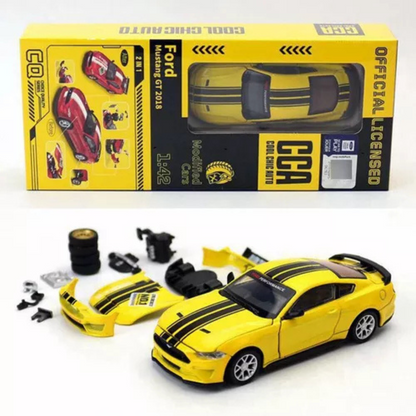 Auto  colección ford mustang gt 2018 car Tuning 1:42