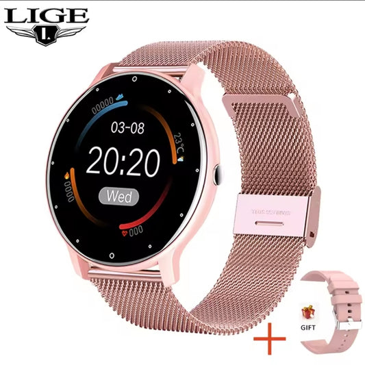 SmartWatch Lige Bw0223 display 1.39 con doble correa. acero y silicona