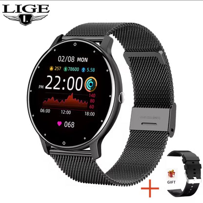 SmartWatch Lige Bw0223 display 1.39 con doble correa. acero y silicona