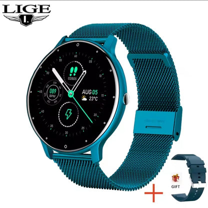 SmartWatch Lige Bw0223 display 1.39 con doble correa. acero y silicona