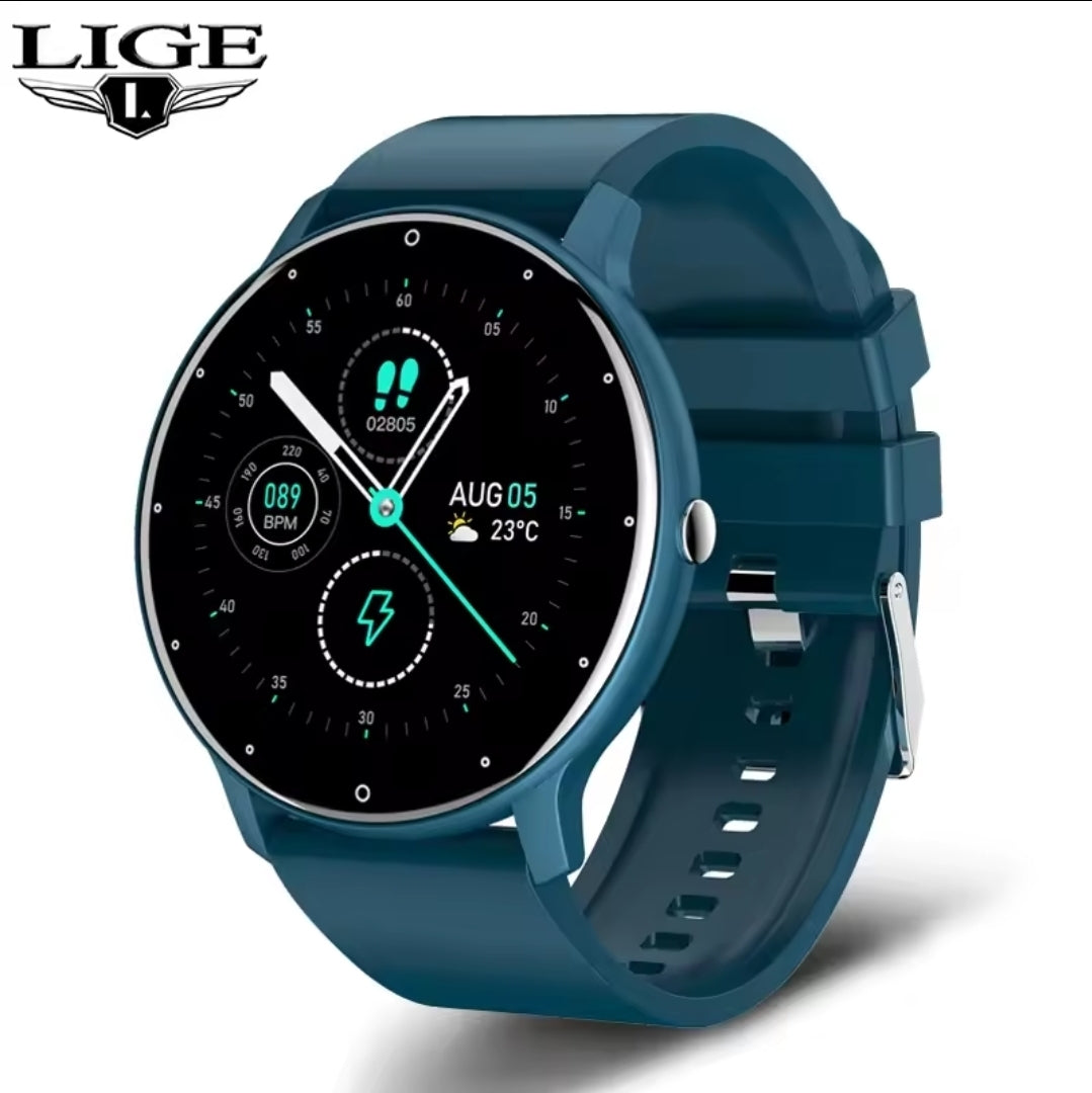 SmartWatch Lige Bw0223 sport pantalla 1.39 con correa silicona