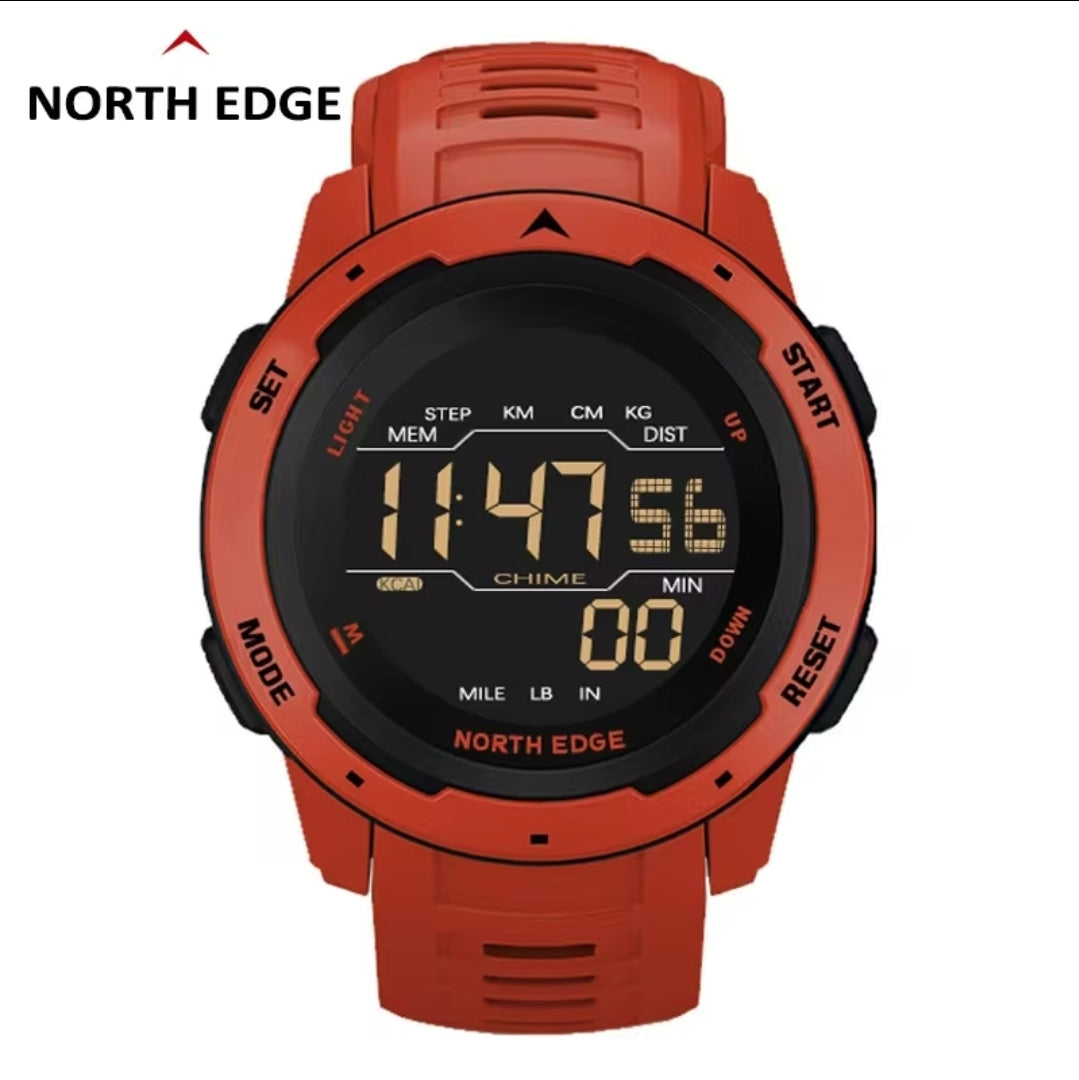 Reloj digital deportivo resistente al agua – North Edge Mars