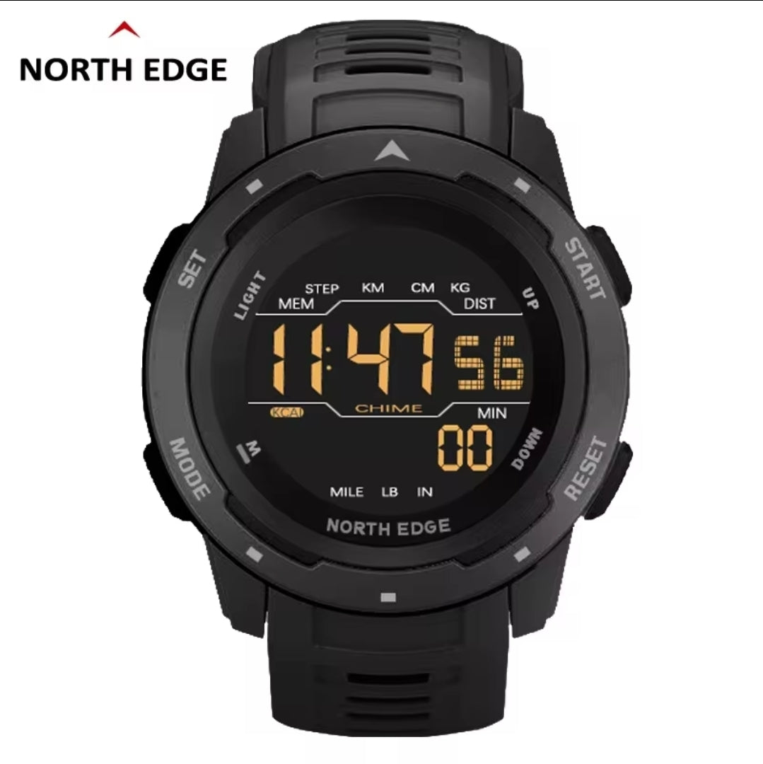 Reloj digital deportivo resistente al agua – North Edge Mars