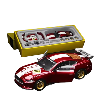 Auto  colección ford mustang gt 2018 car Tuning 1:42