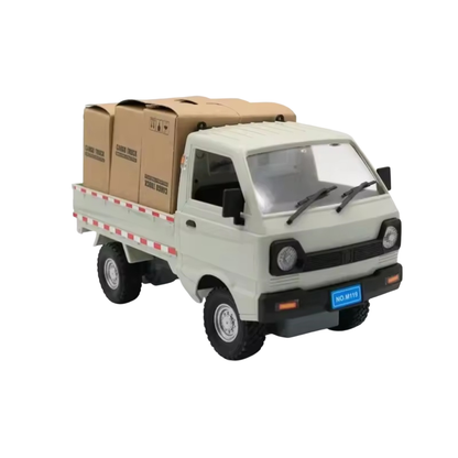 Camion 3/4 de carga a control remoto 1:18 blanco