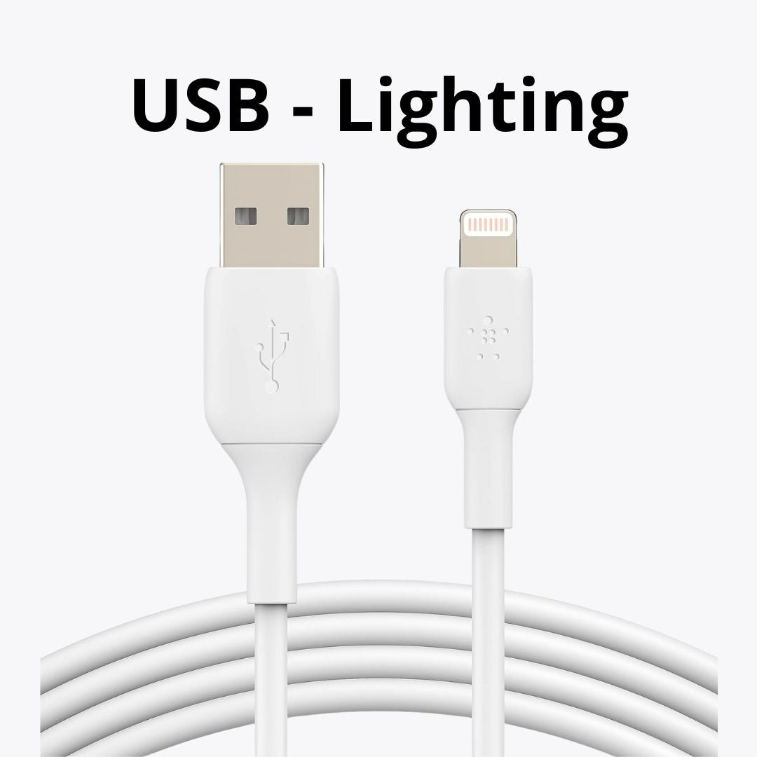 Cable Carga Rápida lighting  usb 3 metros