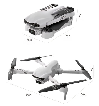 Dron F10 Cámara Dual HD con FPV WiFi