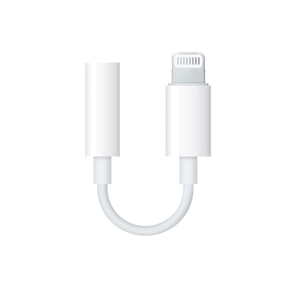 Adaptador Lightning Para iPhone A Jack 3.5mm Para Audifono