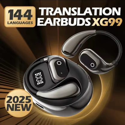 Audífonos traductores instantáneos XG99 - 144 Idiomas - bluetooth 5.3