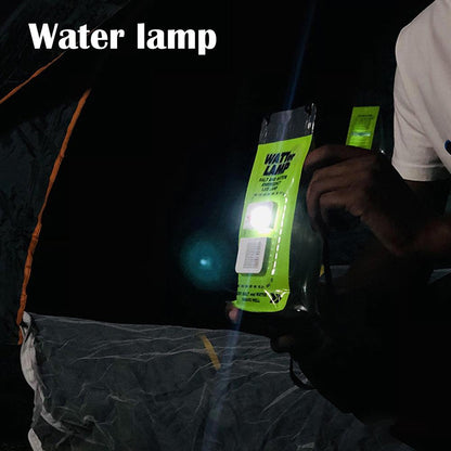 Lámpara de Emergencia LED Sustentable - Activación por Agua Salada