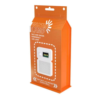 Lámpara de Emergencia LED Sustentable - Activación por Agua Salada