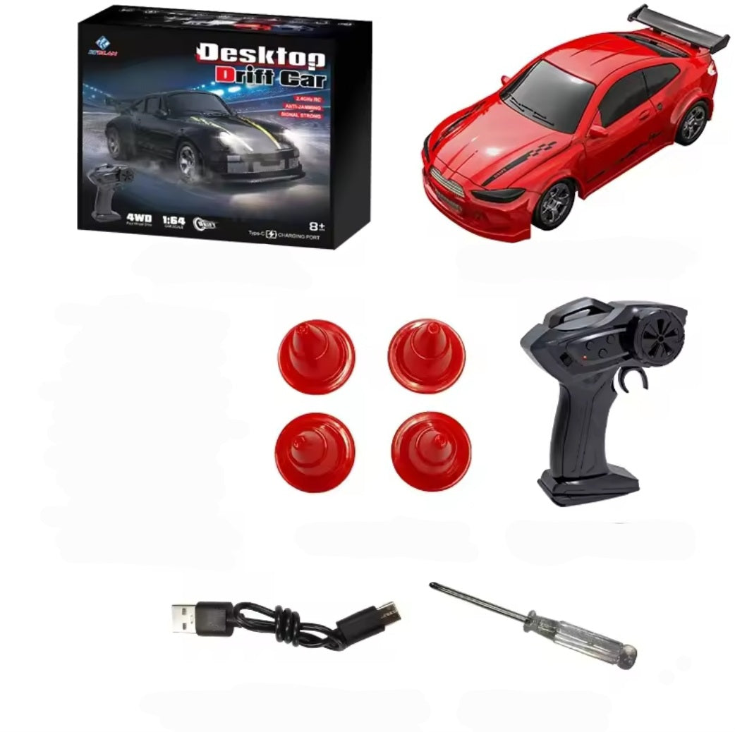 Auto mini RC drift deportivo kfplan kf20 1:64