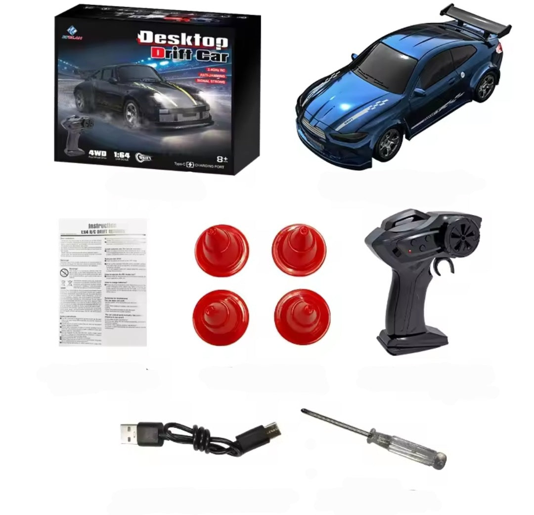 Auto mini RC drift deportivo kfplan kf20 1:64