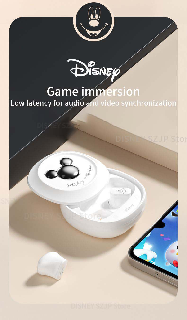 Audífonos Bluetooth Disney Mickey Mouse Inalámbricos – Sonido HD para Niños