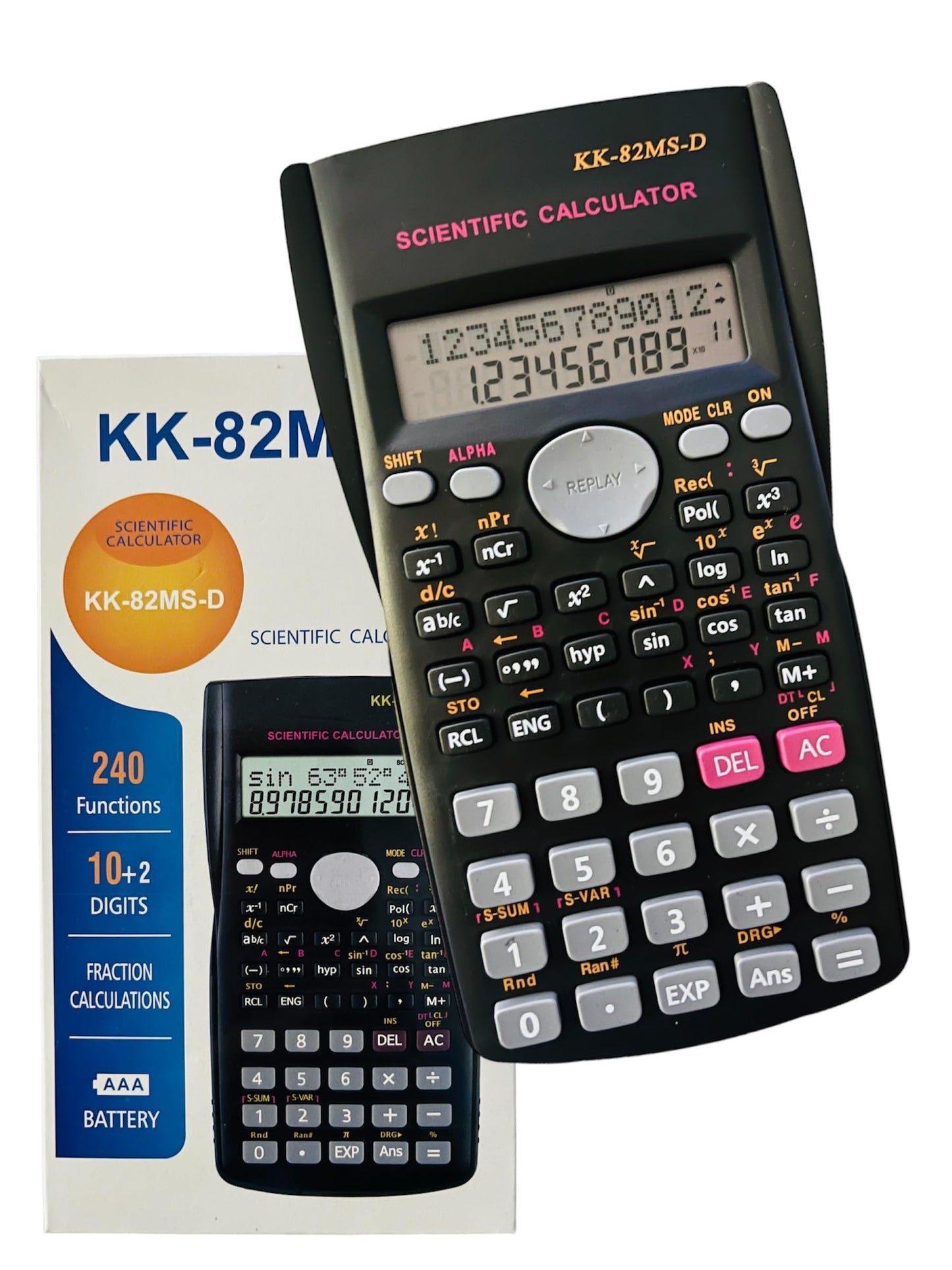 Calculadora científica de 240 funciones